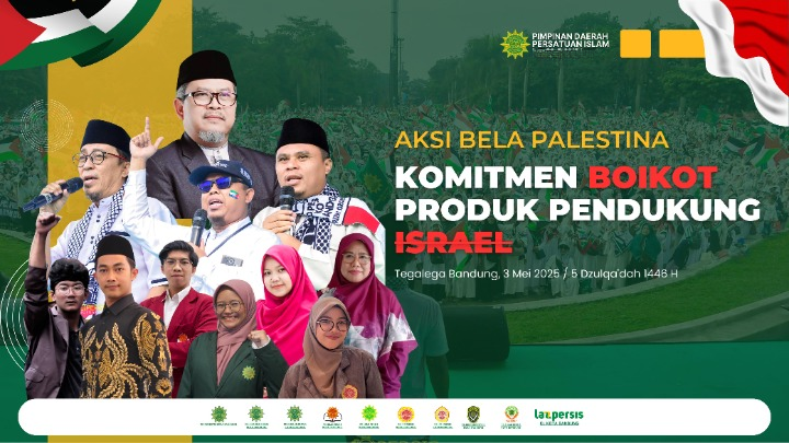 Aksi Bela Palestina, Persatuan Islam Kabupaten Brebes Mengajak Turun Aksi