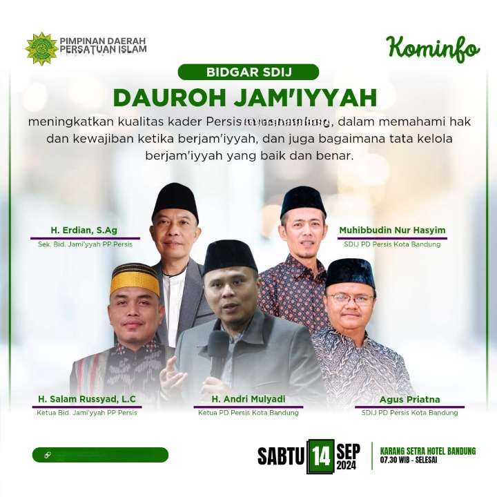 Dauroh Jamiyyah SDIJ PD PERSIS Kabupaten Brebes